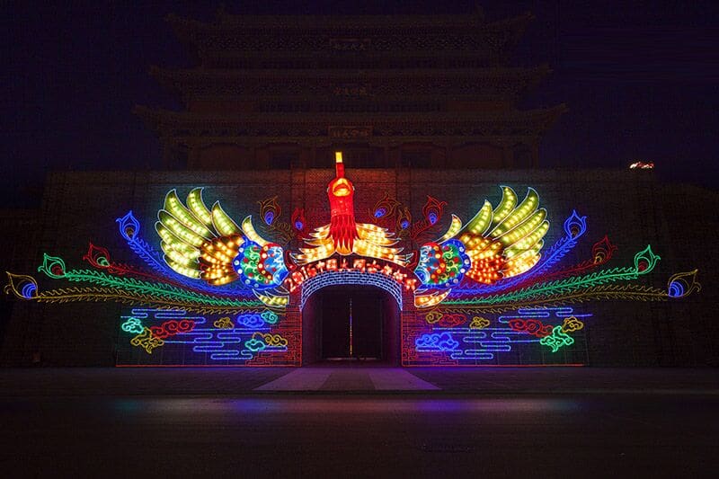 彩灯项目-北京故宫