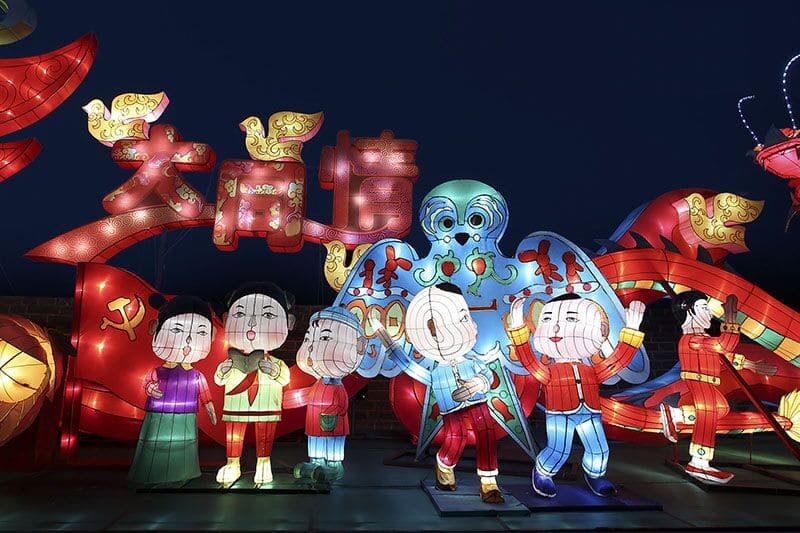 中国彩灯-各种成品灯组