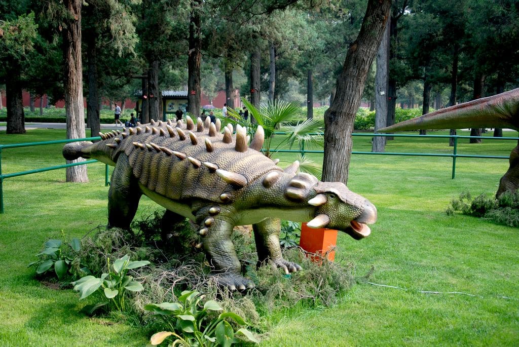 侏罗纪公园的仿真恐龙