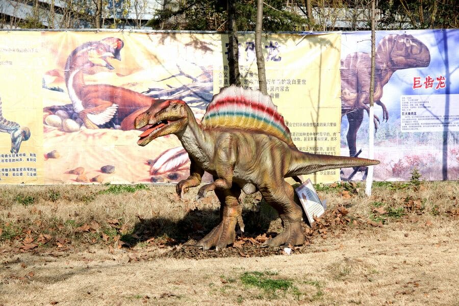 我们的仿真恐龙产品进入了首尔主题游乐园