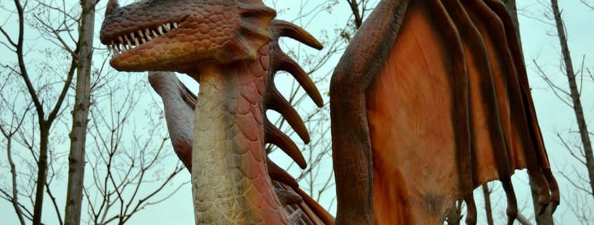 不要错过皇家泰瑞尔博物馆的仿真恐龙