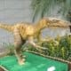 侏罗纪公园真人大小的仿真恐龙霸王龙