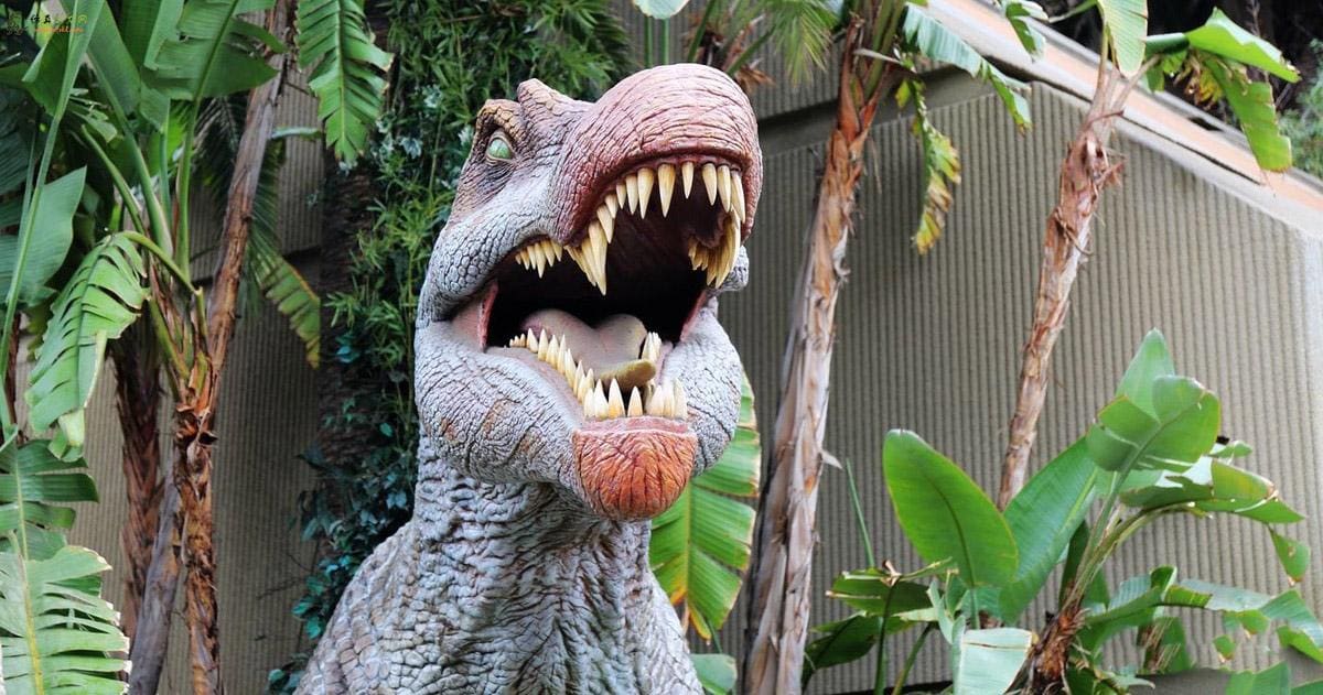 户外恐龙公园设备儿童仿真恐龙表演
