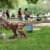 侏罗纪公园仿真恐龙模型三角龙