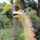 大型仿真恐龙模型入驻福建风景区
