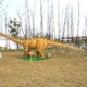 福建省仿真恐龙展览中的林龙属