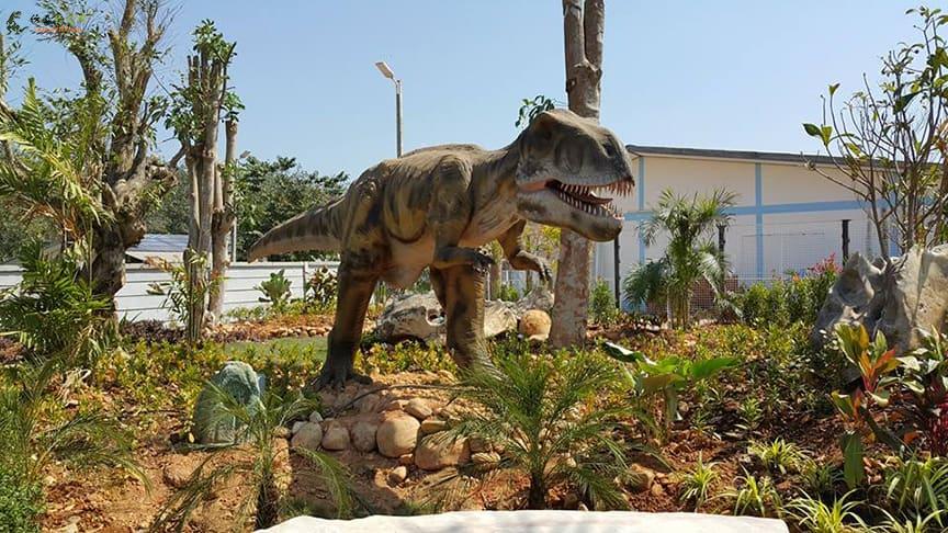 广东恐龙展览装甲恐龙