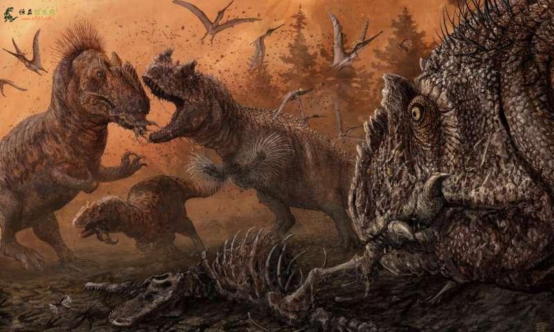 侏罗纪恐龙开始寻找食肉动物甚至食人动物