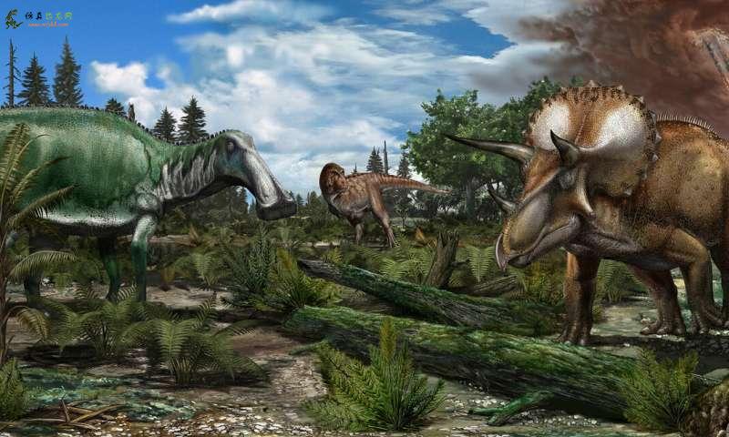 恐龙在小行星罢工之前蒸蒸日上，摧毁了它们